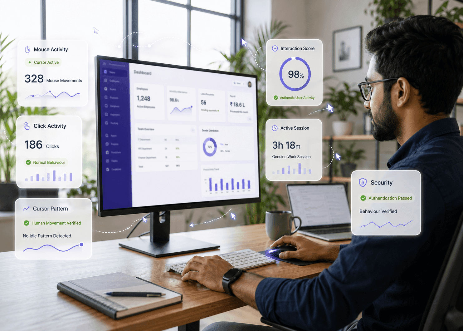 Mouse Movement Authentication