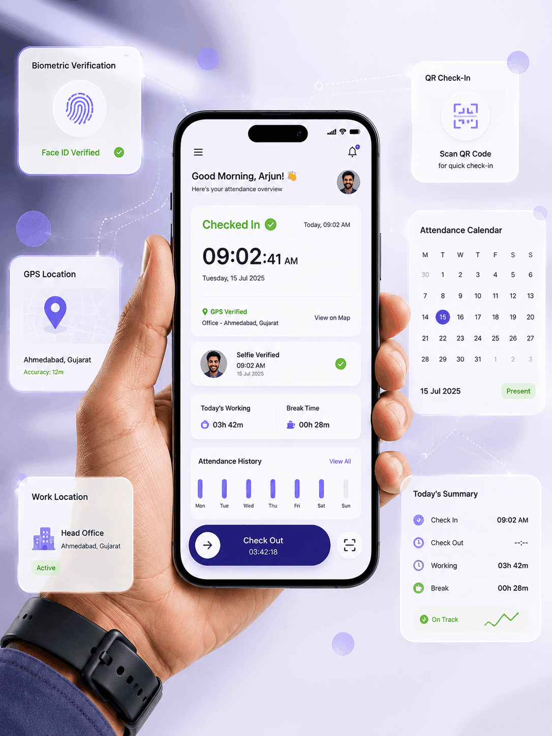 Mobile check-in & check-out